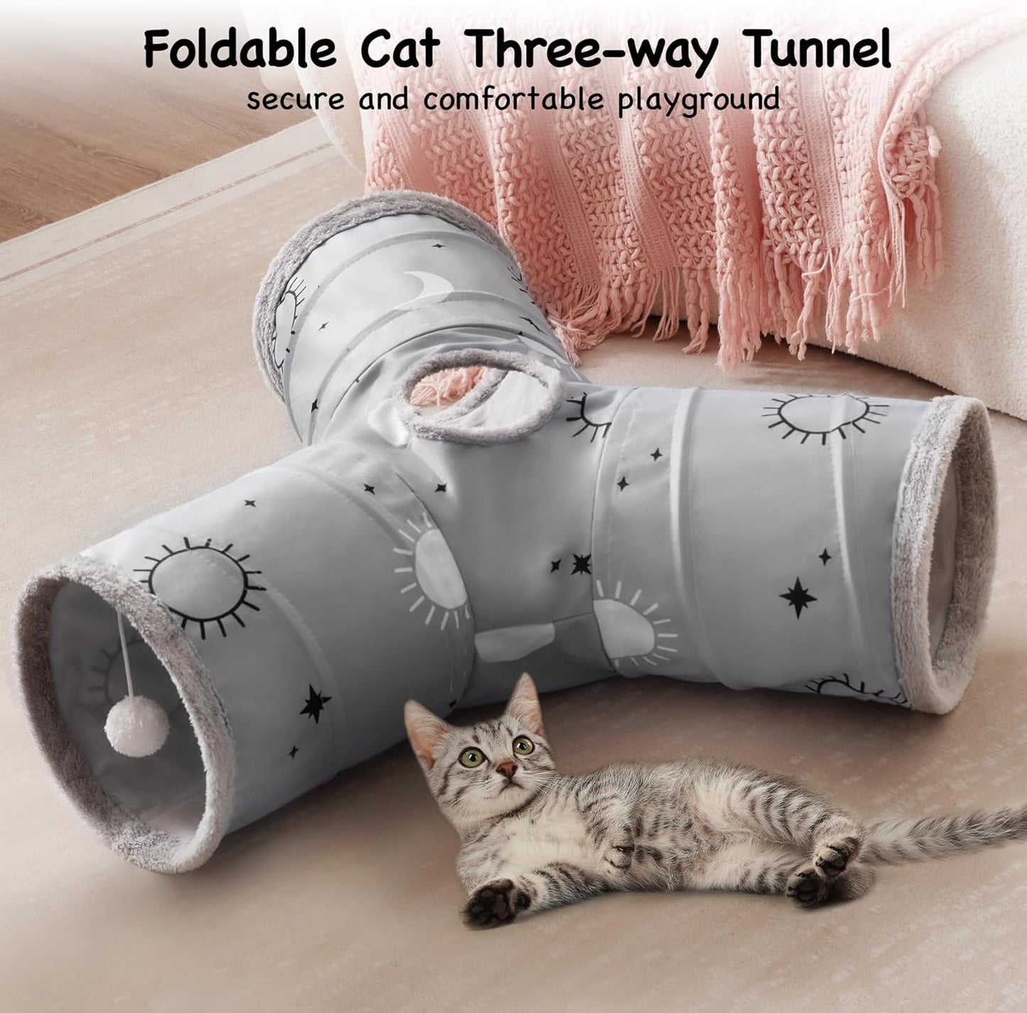 Cozy Cat Adventure Tunnel